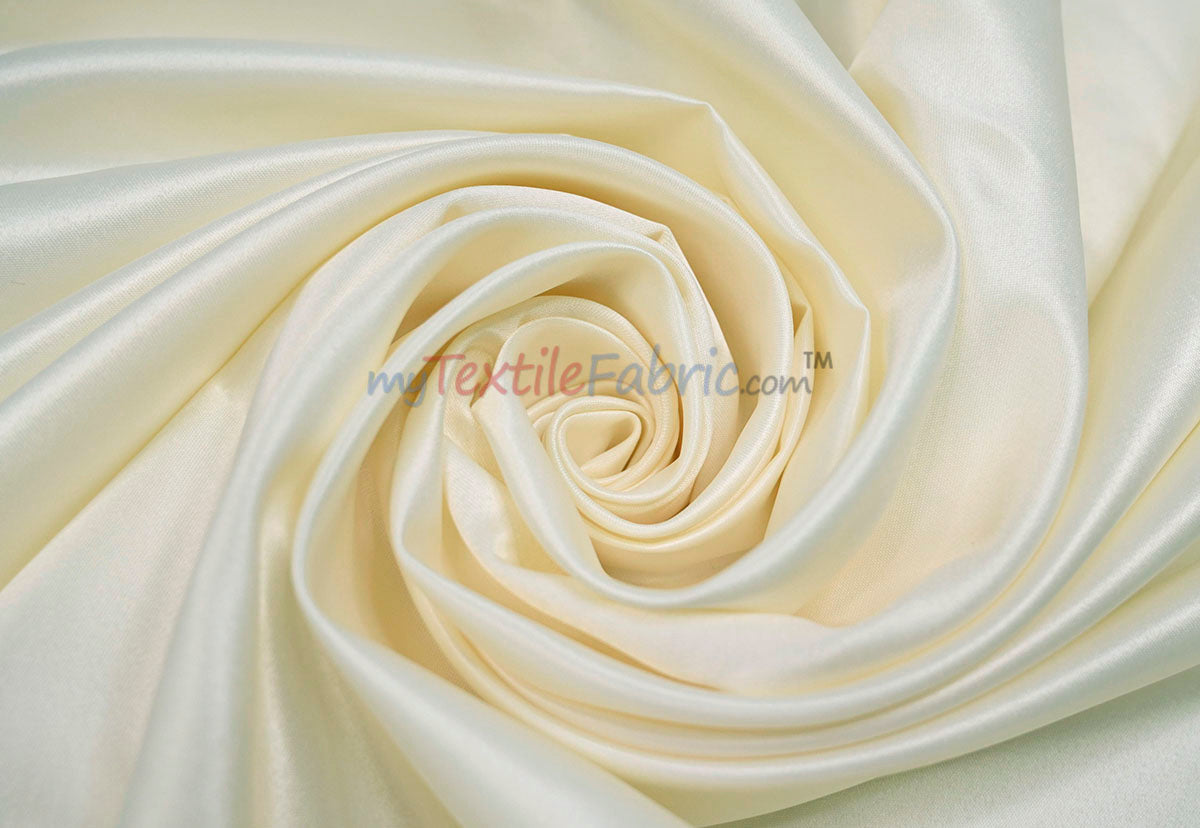 Lamour Satin Polyester Matte Satin Fabric - Multiple Colors, 58/60" Width (1 Yard)
