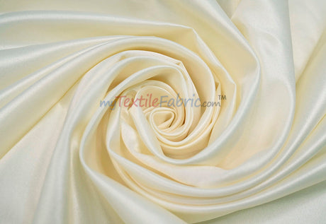 Lamour Satin Polyester Matte Satin Fabric - Multiple Colors, 58/60" Width (1 Yard)
