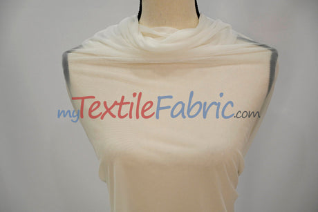 Super Soft Power Mesh Spandex Fabric - Multiple Colors, 58/60" Width (1 Yard)