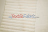 Striped Rabbit Fur 100 Percent Polyester Fabric - Striped Faux Rabbit Fur, 64/66" Width (1 Yard)