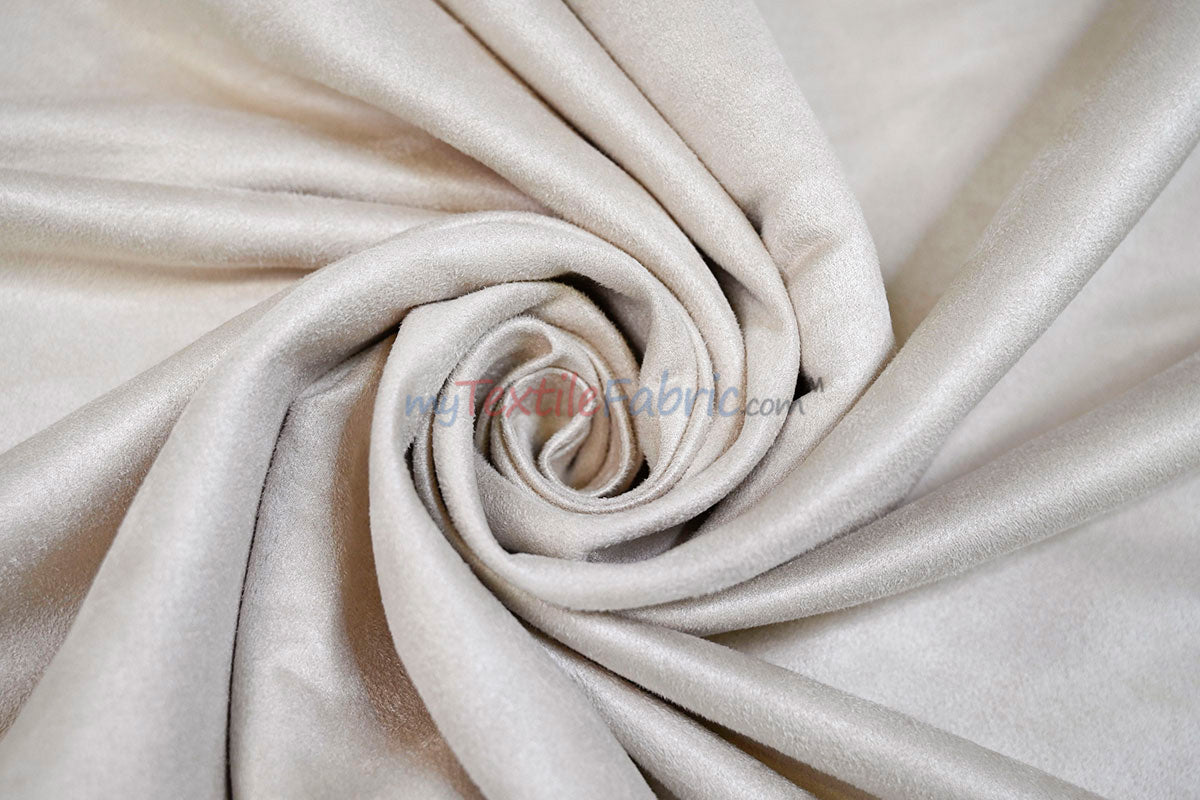 Microsuede Faux Suede Fabric - 40 Colors, 60" Width (Continuous Yards)