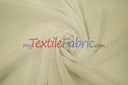 Extra Wide Turkish Sheer 100 Percent Polyester Fabric - Textured Linen-Look Sheer, 108" Width, White, Offwhite, Ivory, Champagne (1 Yard)