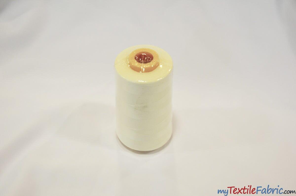 All Purpose Polyester Thread - 100% Spun Polyester Sewing Thread, 6000 Yard Spool, 50+ Colors Available (1 Spool)