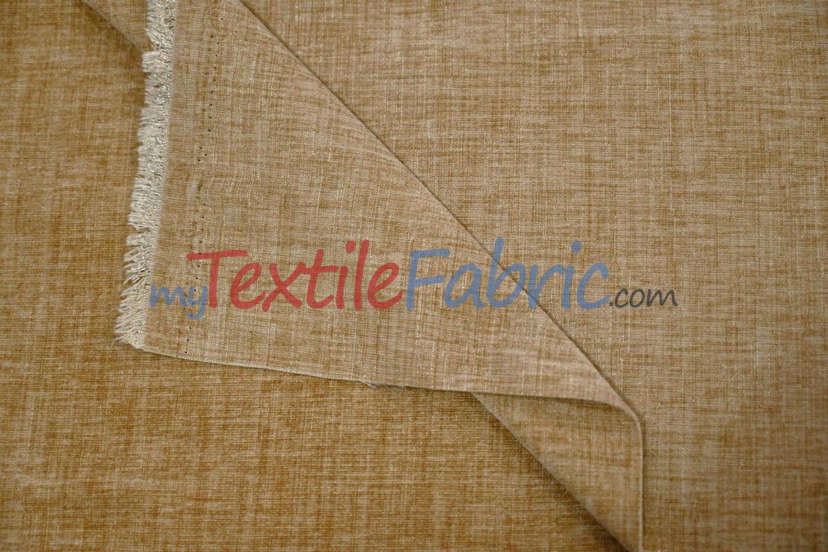 Chenille Polyester Fabric - Ultra Soft Velvety Texture, 60" Width, 350 GSM (1 Yard)
