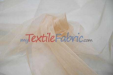 Hard Net Crinoline Polyester Fabric - Sheer Stiff Netting, 60" Width (Yards)