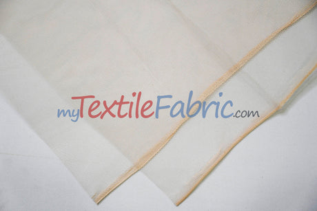 Hard Net Crinoline Polyester Fabric - Sheer Stiff Netting, 60" Width (Yards)