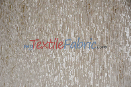 Luxury Jacquard Polyester Fabric - Solid Textured, 58/60" Width, Multiple Colors (1 Yard)