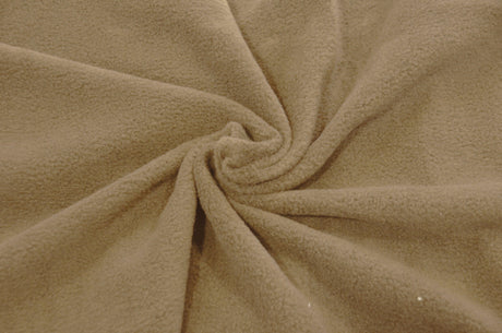 Polar Fleece Polyester Fabric - Anti Pill, Solid, 58/60" Width (1 Yard)