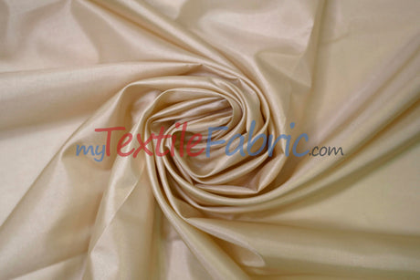 Polyester Silky Habotai Lining Polyester Fabric - Solid, 58" Wide (Sample Swatch)