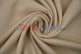 Rustic Linen Polyester Fabric - Faux Linen, 58" Width, 5 Colors (1 Yard)