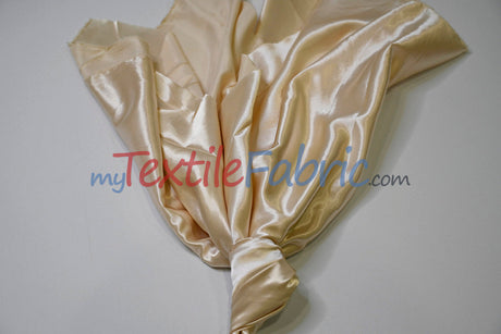 Stretch Charmeuse Satin Fabric - 96% Polyester 4% Spandex, Solid, 58/60" Width (Yards, Bolts, Sample Swatches)
