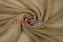Swiss Sheer Sheer Polyester Fabric - Linen-Look Sheer Drapery, 130" Wide, White (1 Yard)