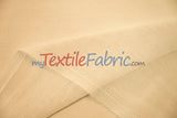 Extra Wide Turkish Sheer 100 Percent Polyester Fabric - Textured Linen-Look Sheer, 108" Width, White, Offwhite, Ivory, Champagne (1 Yard)