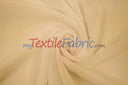 Extra Wide Turkish Sheer 100 Percent Polyester Fabric - Textured Linen-Look Sheer, 108" Width, White, Offwhite, Ivory, Champagne (1 Yard)