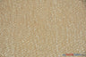 Pleated Glitz Polyester Sequins Fabric - Pleated Mesh, Multiple Colors, 56" Width (1 Yard)