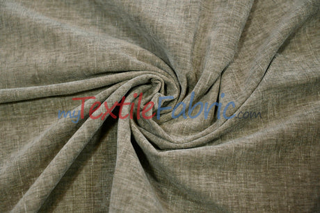 Chenille Polyester Fabric - Ultra Soft Velvety Texture, 60" Width, 350 GSM (1 Yard)