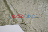 Panne Velvet Polyester Fabric - Crush Panne Velour, Solid, 58/60" Width (1 Yard)