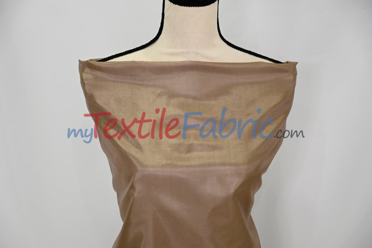 Polyester Silky Habotai Lining Polyester Fabric - Solid Multiple Colors, 58" Width (175 Yards)