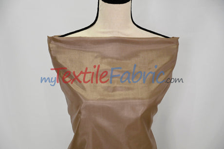 Polyester Silky Habotai Lining Polyester Fabric - Solid Multiple Colors, 58" Width (Continuous Yards)