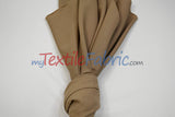 Visa Polyester Poplin Fabric - Solid, 58/60" Width (1 Yard)