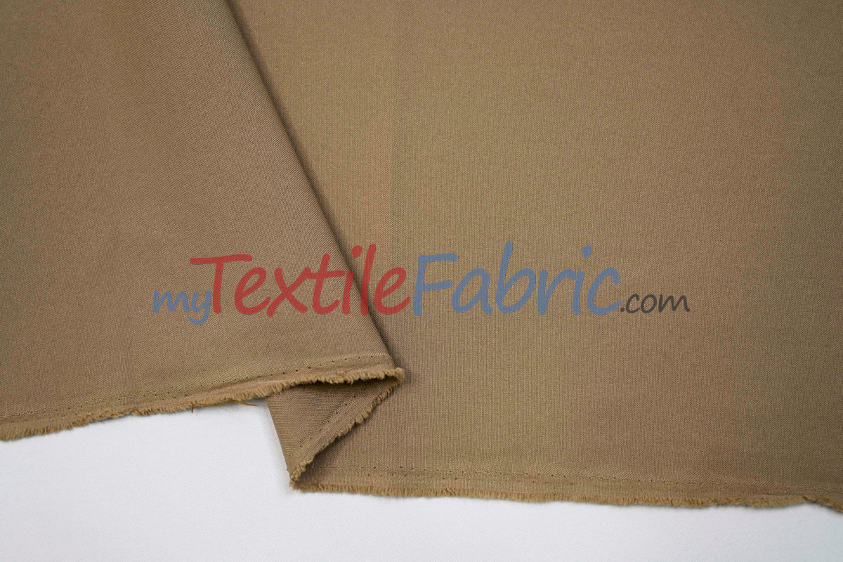 Visa Polyester Poplin Fabric - Solid, 58/60" Width (1 Yard)