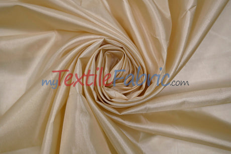 Polyester Silky Habotai Lining Polyester Fabric - Solid Multiple Colors, 58" Width (Continuous Yards)