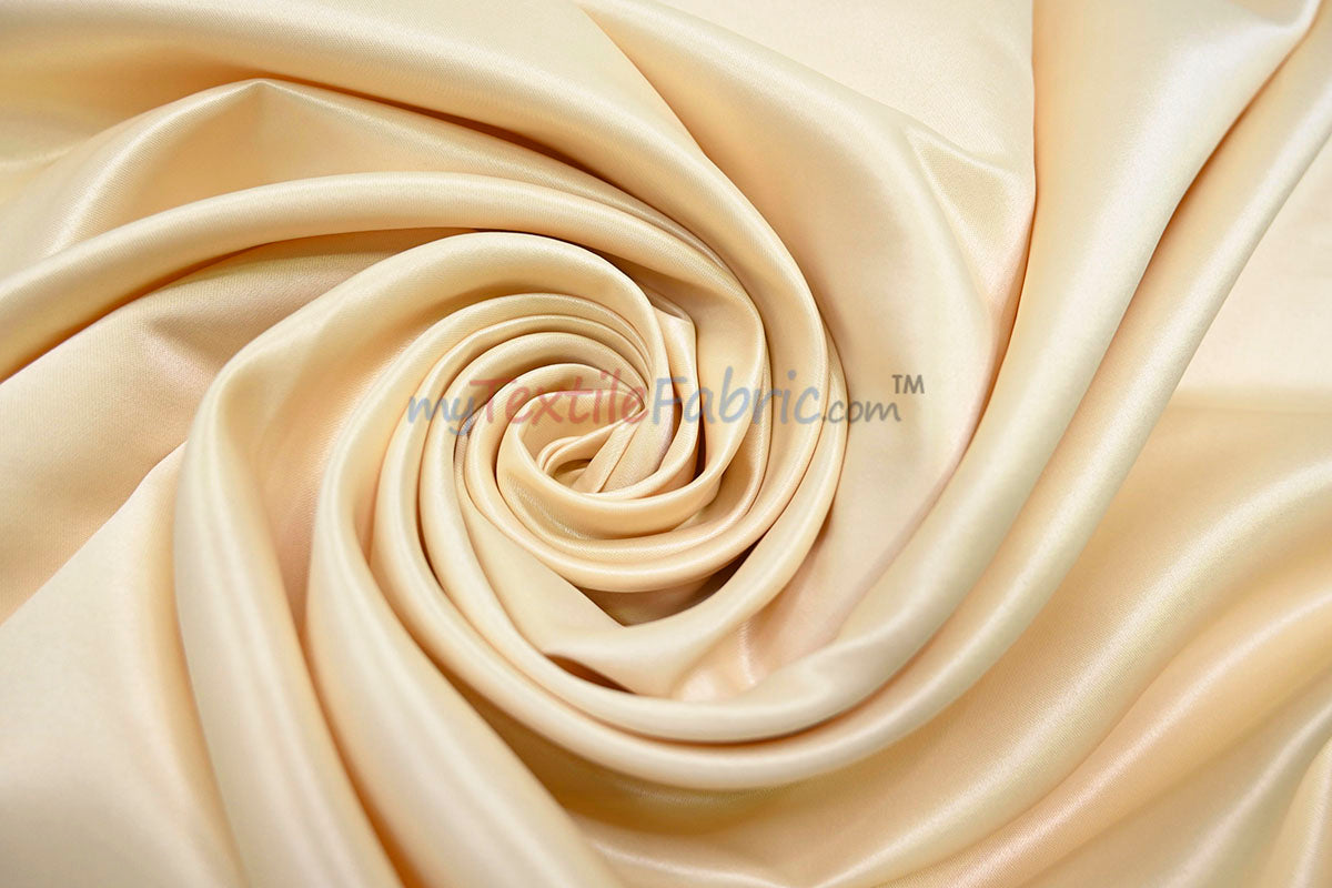 Lamour Satin Polyester Matte Satin Fabric - Multiple Colors, 58/60" Width (1 Yard)
