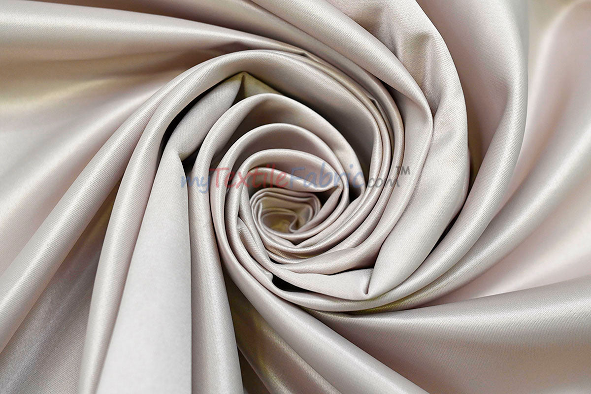 Lamour Satin Polyester Matte Satin Fabric - Multiple Colors, 58/60" Width (1 Yard)