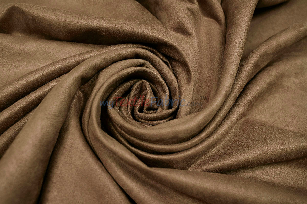 Microsuede Faux Suede Fabric - 40 Colors, 60" Width (Continuous Yards)