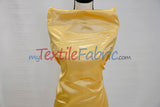 Charmeuse Satin Polyester Fabric - Solid, 58/60" Width, Multiple Colors (1 Yard)