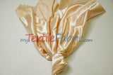 Stretch Charmeuse Satin Fabric - 96% Polyester 4% Spandex, Solid, 58/60" Width (Yards, Bolts, Sample Swatches)
