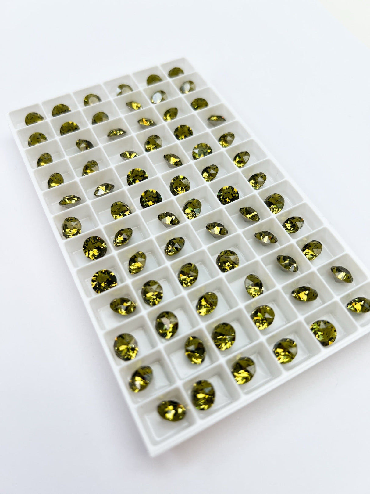 Green Shades Crystal Sewing Notions