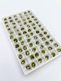 Green Shades Crystal Sewing Notions