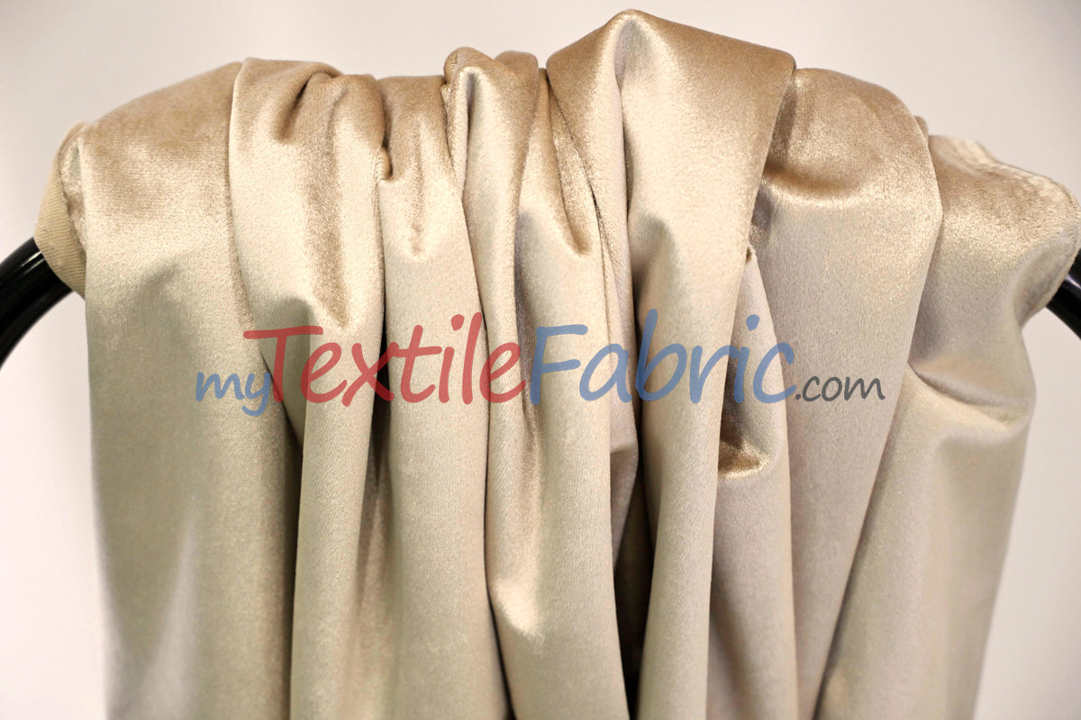 BT Royal Plush Velvet Fabric - Soft Plush Non Stretch Velvet, Multiple Colors, 58/60" Width (1 Yard)