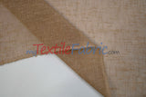 Swiss Sheer Sheer Polyester Fabric - Linen-Look Sheer Drapery, 130" Wide, White (1 Yard)