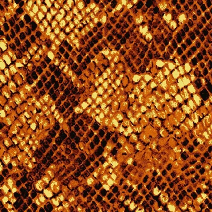 Printed Spandex Snake Skin Animal Print