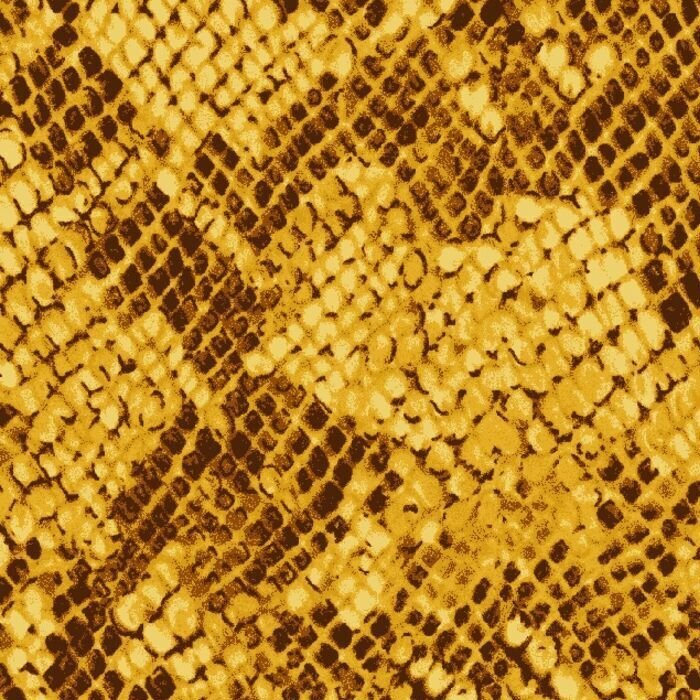 Printed Spandex Snake Skin Animal Print