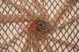 Luxury Glitz Sequins Lace Fabric - 100 Percent Polyester, Sheer Mesh Sequins Embroidery, Multiple Colors, 54" Width (By The Yard)