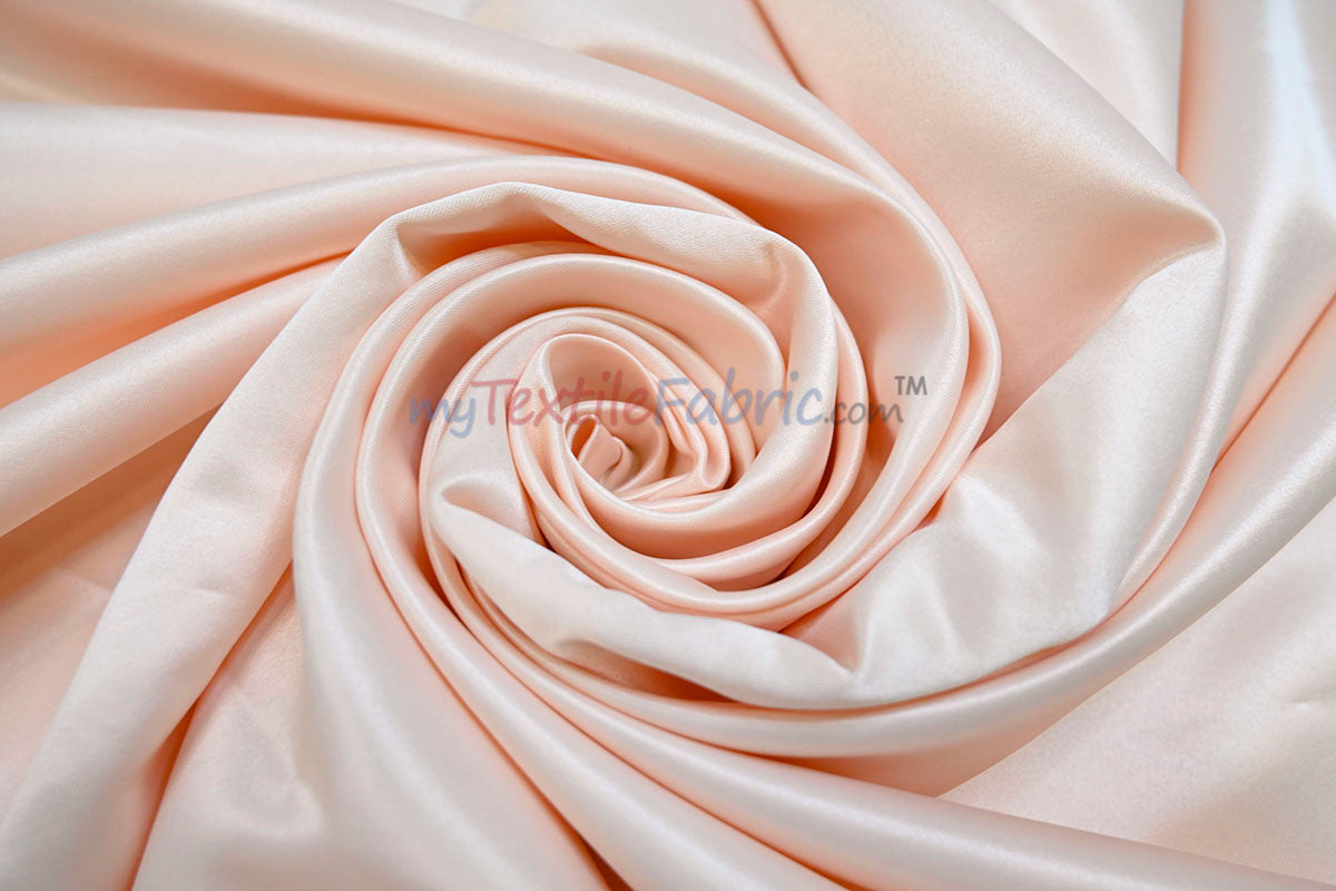 Lamour Satin Polyester Matte Satin Fabric - Multiple Colors, 58/60" Width (1 Yard)