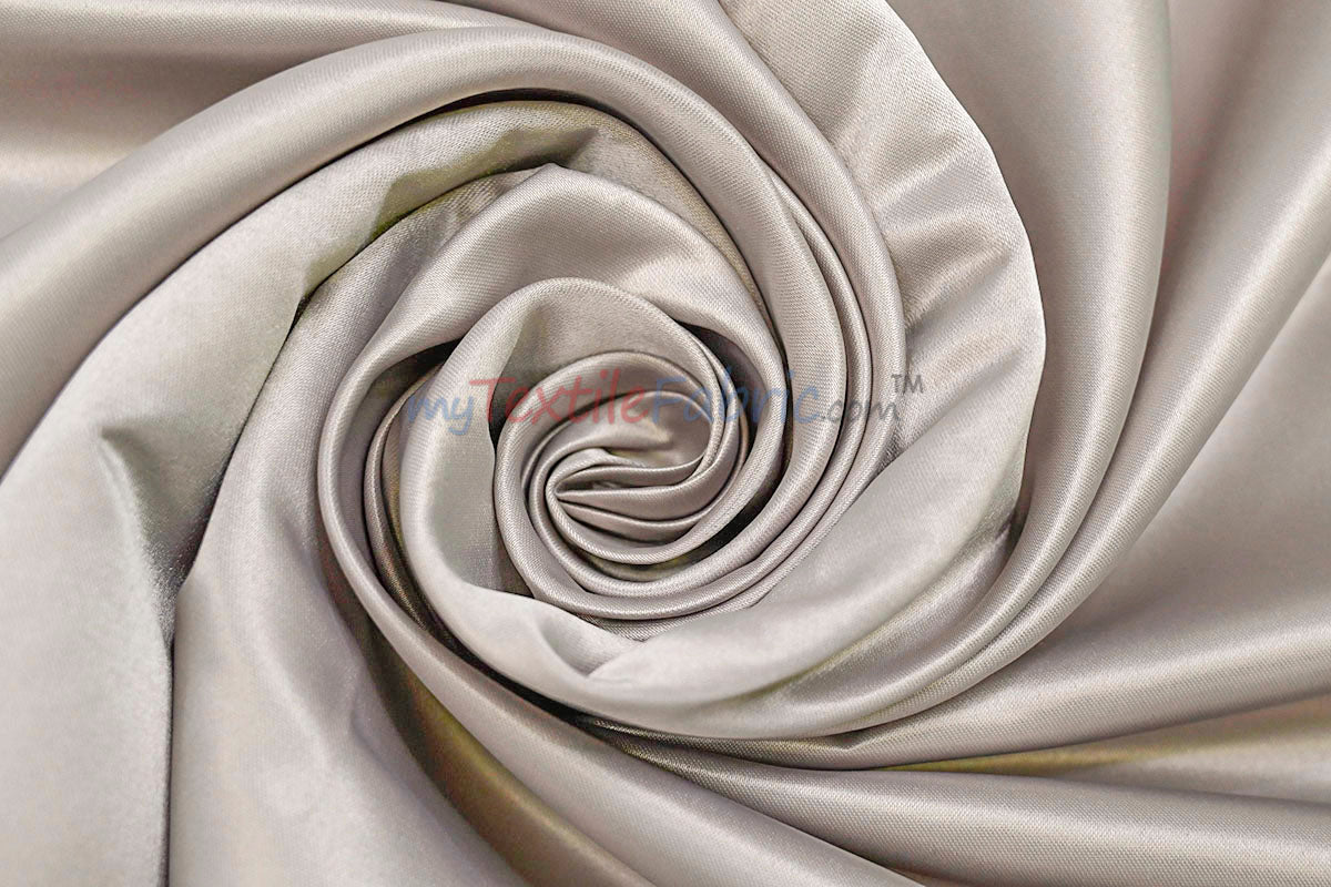 Lamour Satin Polyester Matte Satin Fabric - Multiple Colors, 58/60" Width (1 Yard)