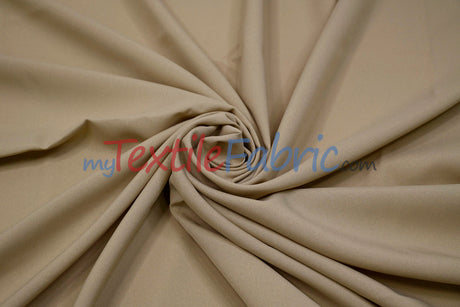 Scuba Double Knit Polyester Fabric - Solid Multiple Colors, 58/60" Width (1 Yard)
