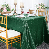 Sequin Taffeta Rectangular Tablecloth Seamless Sparkle