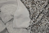 Sequins Stretch Velvet Polyester Spandex Fabric - Sequins On Plush Velvet, Multiple Colors, 60" Width (By The Yard)