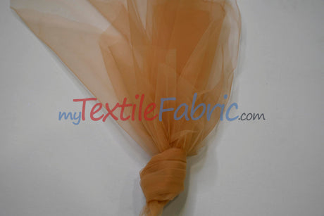 Micro Mesh Polyester Fabric - Sheer Soft Stretch Tulle, 58/60" Width, Multiple Colors (1 Yard)