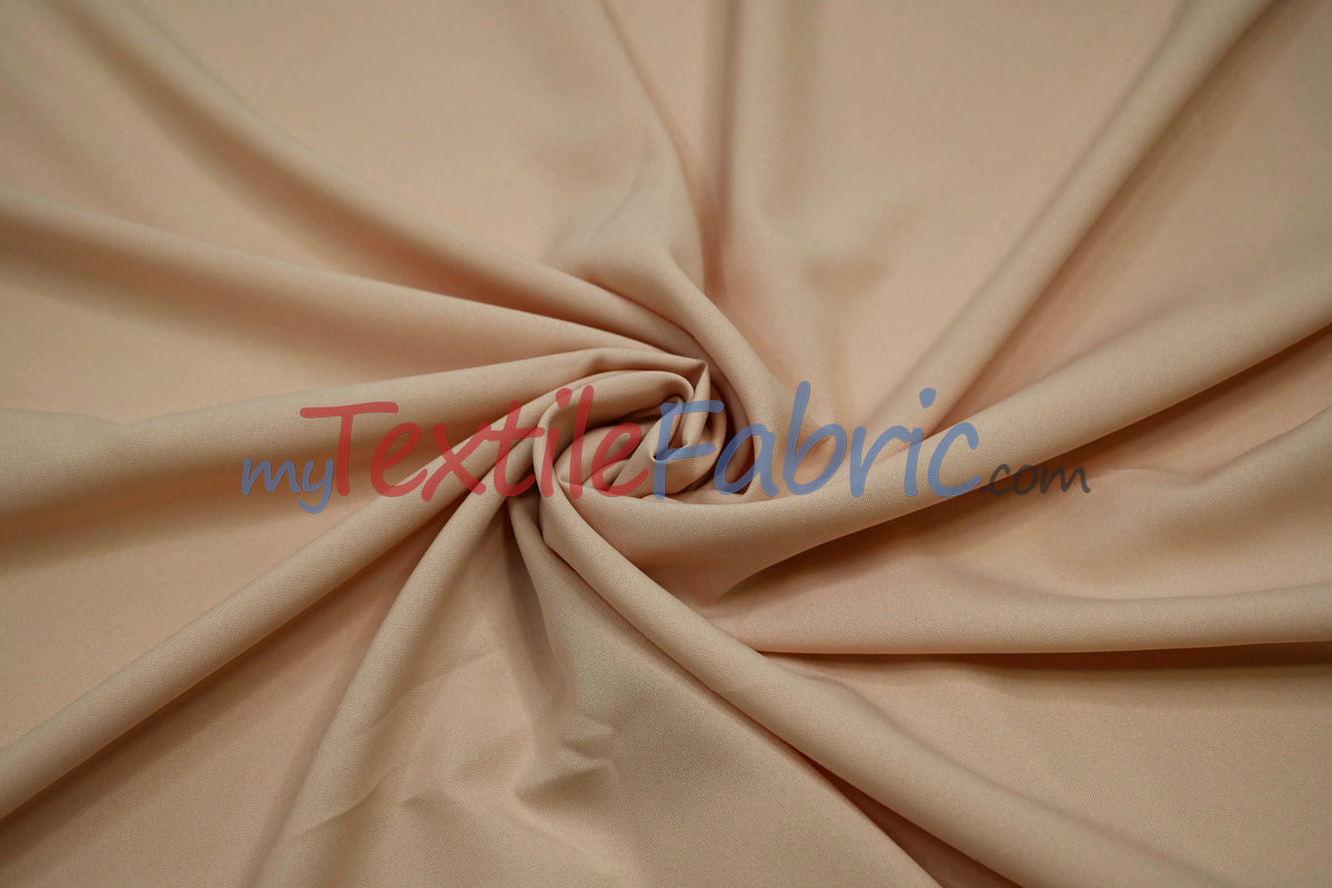 Visa Polyester Poplin Fabric - Solid, 58/60" Width (1 Yard)