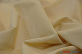 Dura Power Mesh Nylon Spandex Fabric - Black, Nude, White Sheer Open Work, 60" Width (1 Yard)