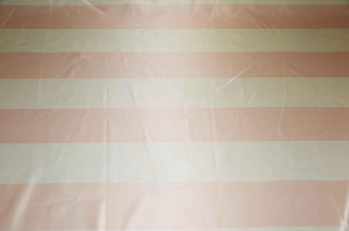 3.5 Inch Stripe Satin Print Polyester Fabric - Multiple Colors, 58/60" Width (1 Yard)