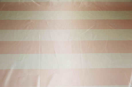 3.5 Inch Stripe Satin Print Polyester Fabric - Multiple Colors, 58/60" Width (1 Yard)