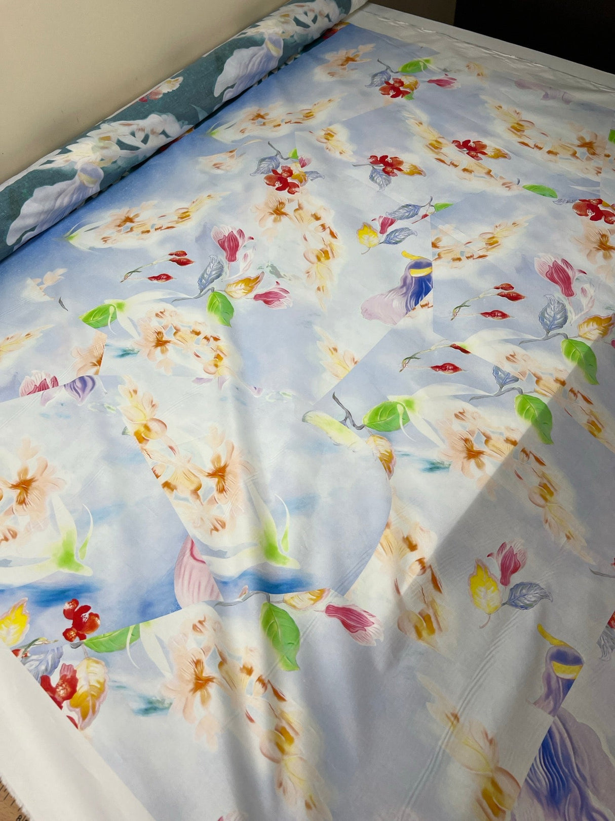 Cotton Poplin Printed Multicolour