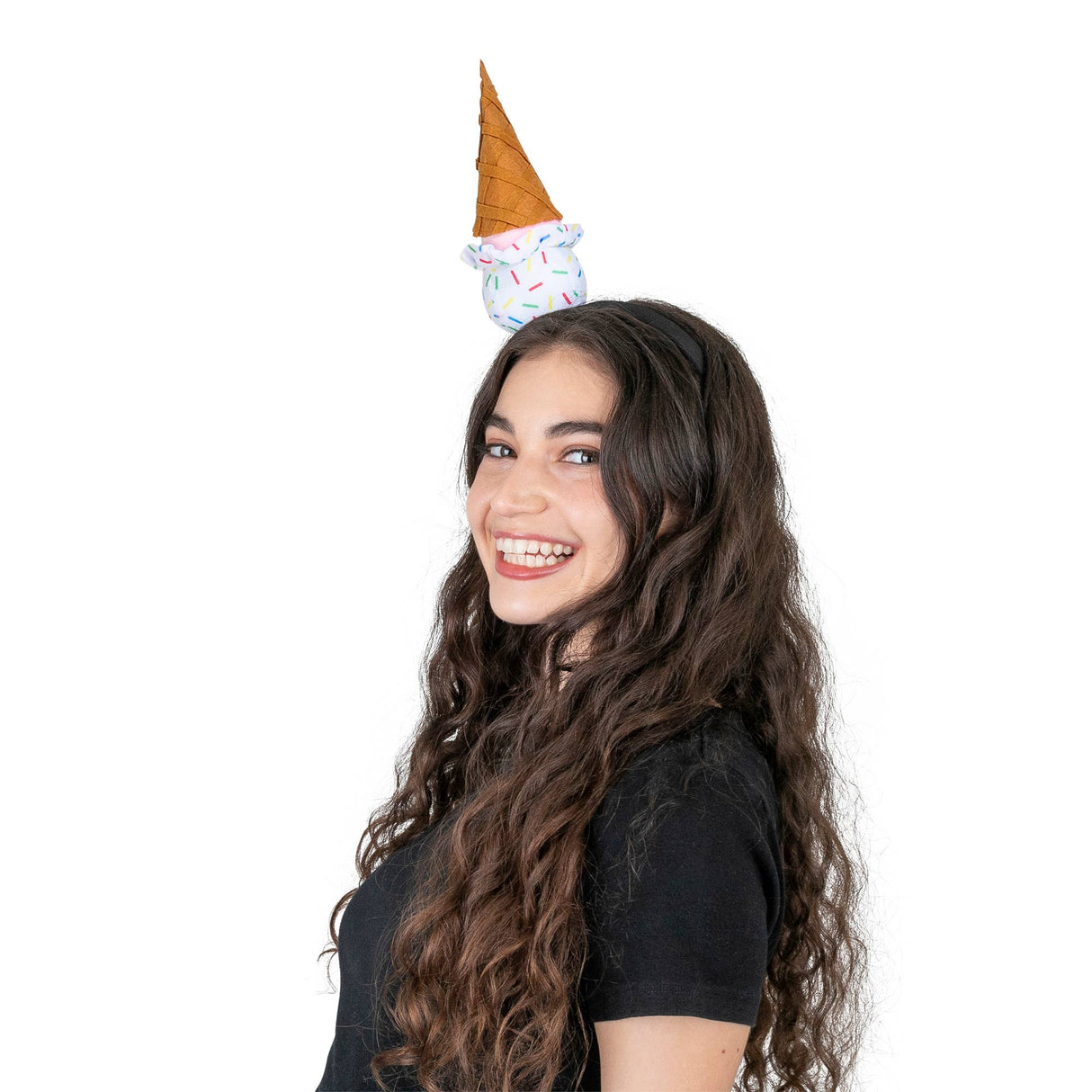 Ice Cream Cone Headband Costume Accessory